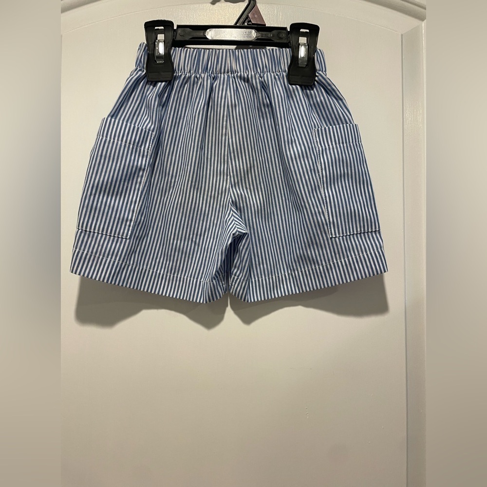 Blu Striped Shorts size 2T - Picture 2 of 2